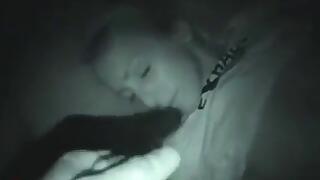 Sleeping girl gets raped by intruder